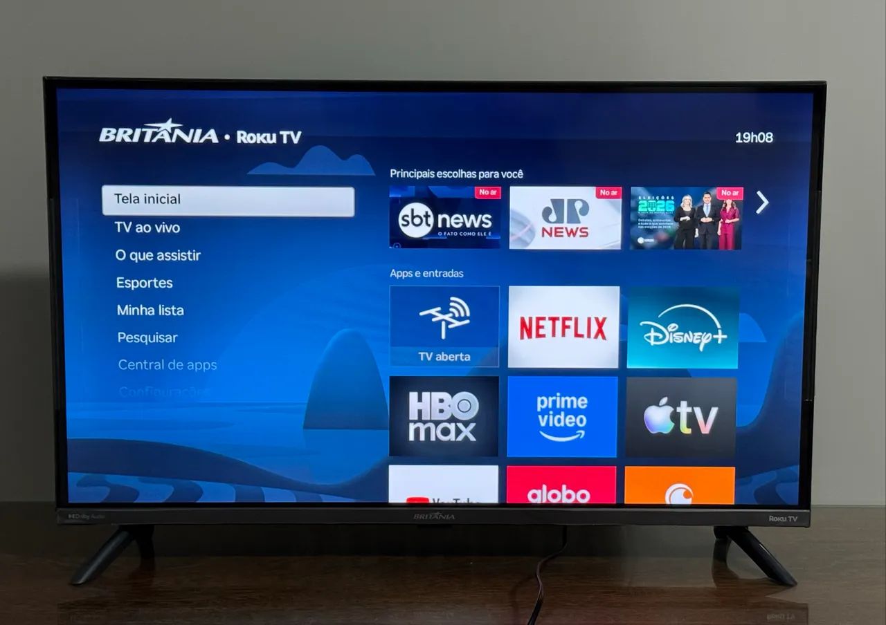 Tv smart 32 polegadas zerada 
