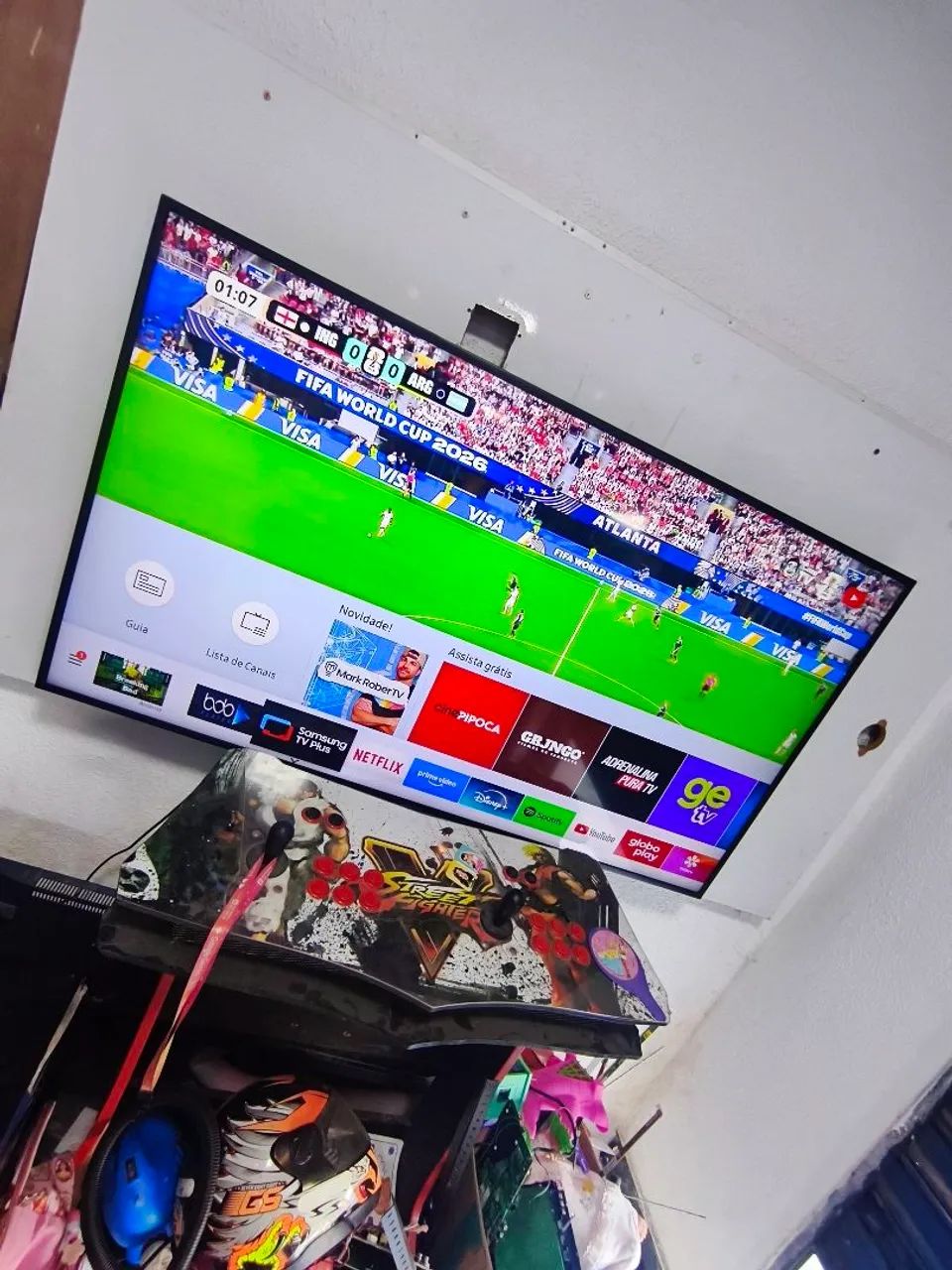 SMART TV 4K SAMSUNG 58 POLEGADAS GIGANTE PERFEITA BARATA R$1.950 - Foto 3