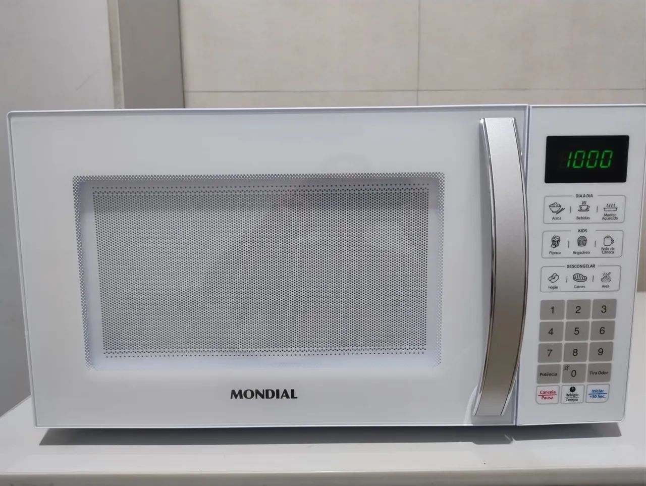  Micro-ondas Mondial 34L - NOVO