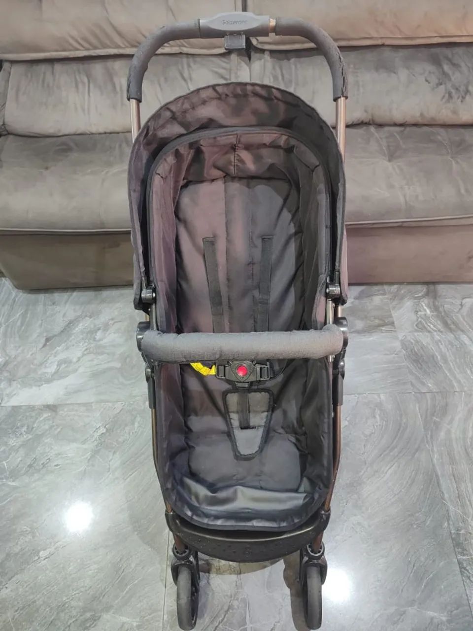 Carrinho de bebê e bebê conforto Galzerano  - Foto 4