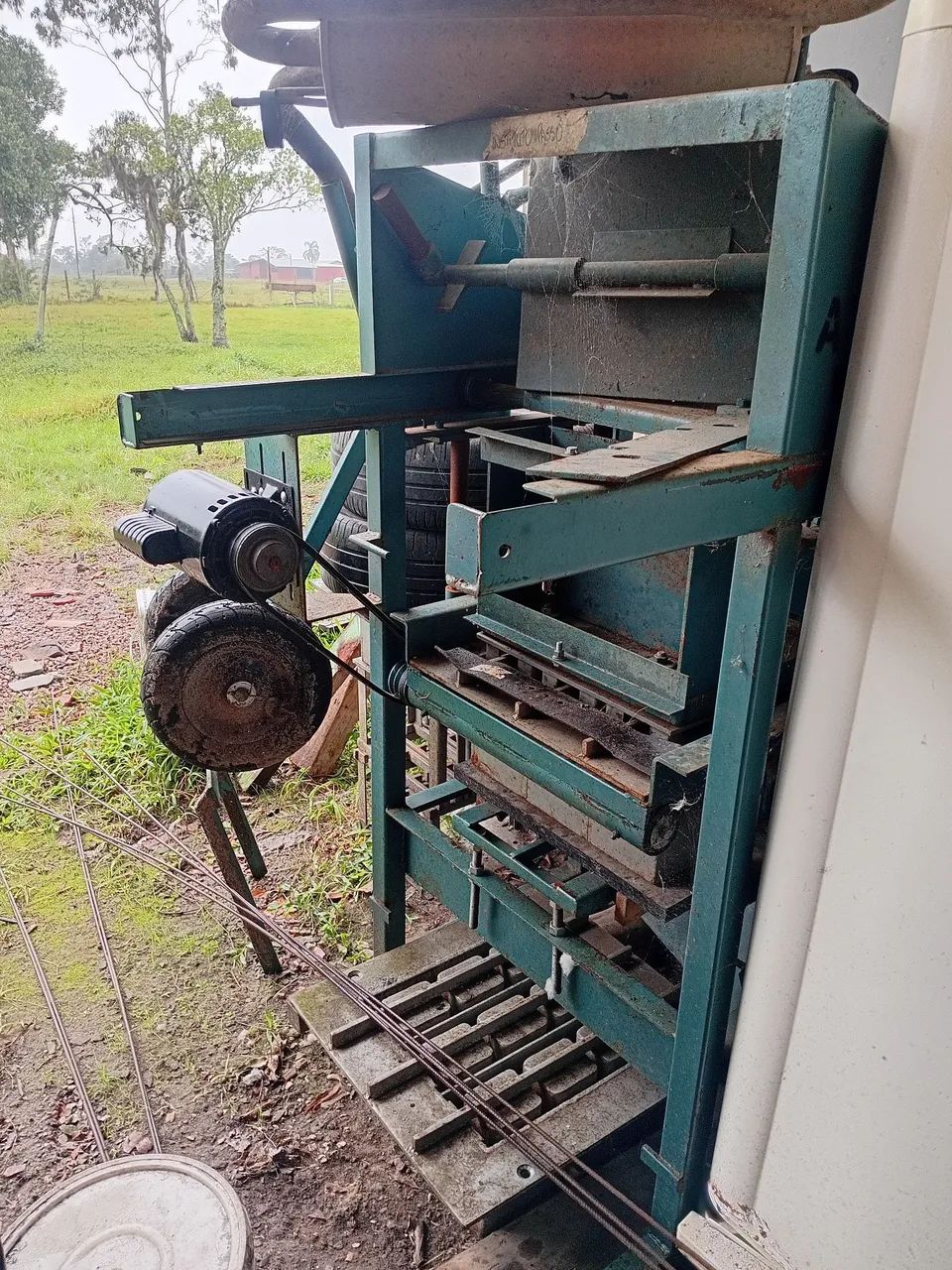 Máquina de blocos de cimento