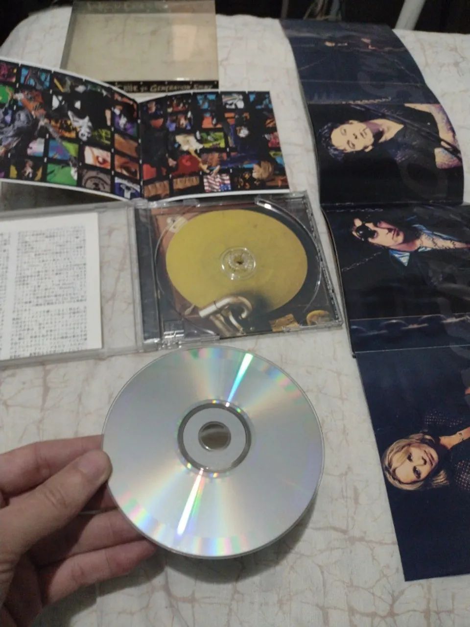 cd motley crue generation swine versão japonesa com música extra e