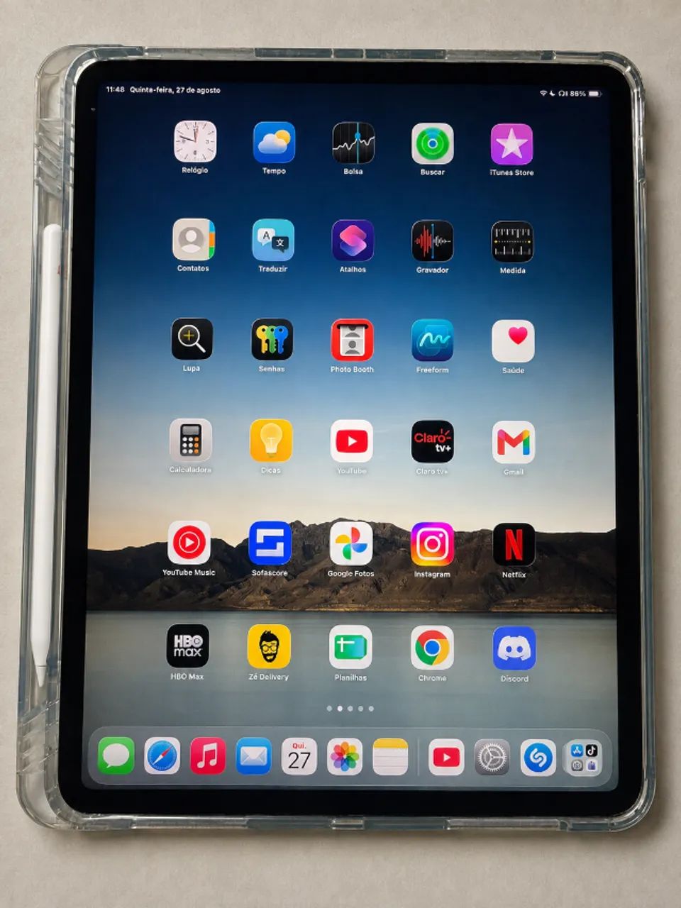 iPad Pro 12,9 3ª Geração 1TB + Caneta e Capa - Foto 5