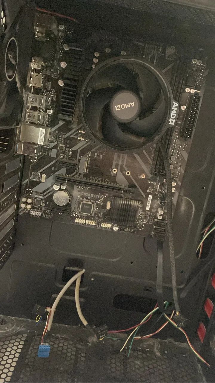 Kit Placa Mãe e Processador Ryzen 5 2400G