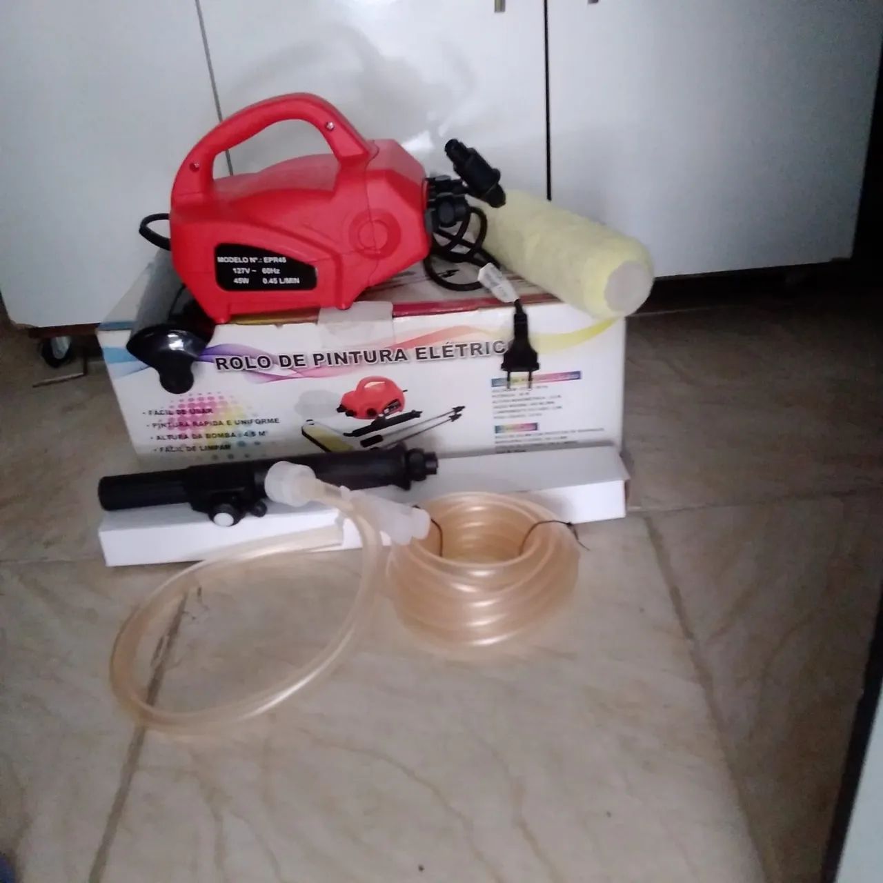 Rolo de Pintura Elétrico