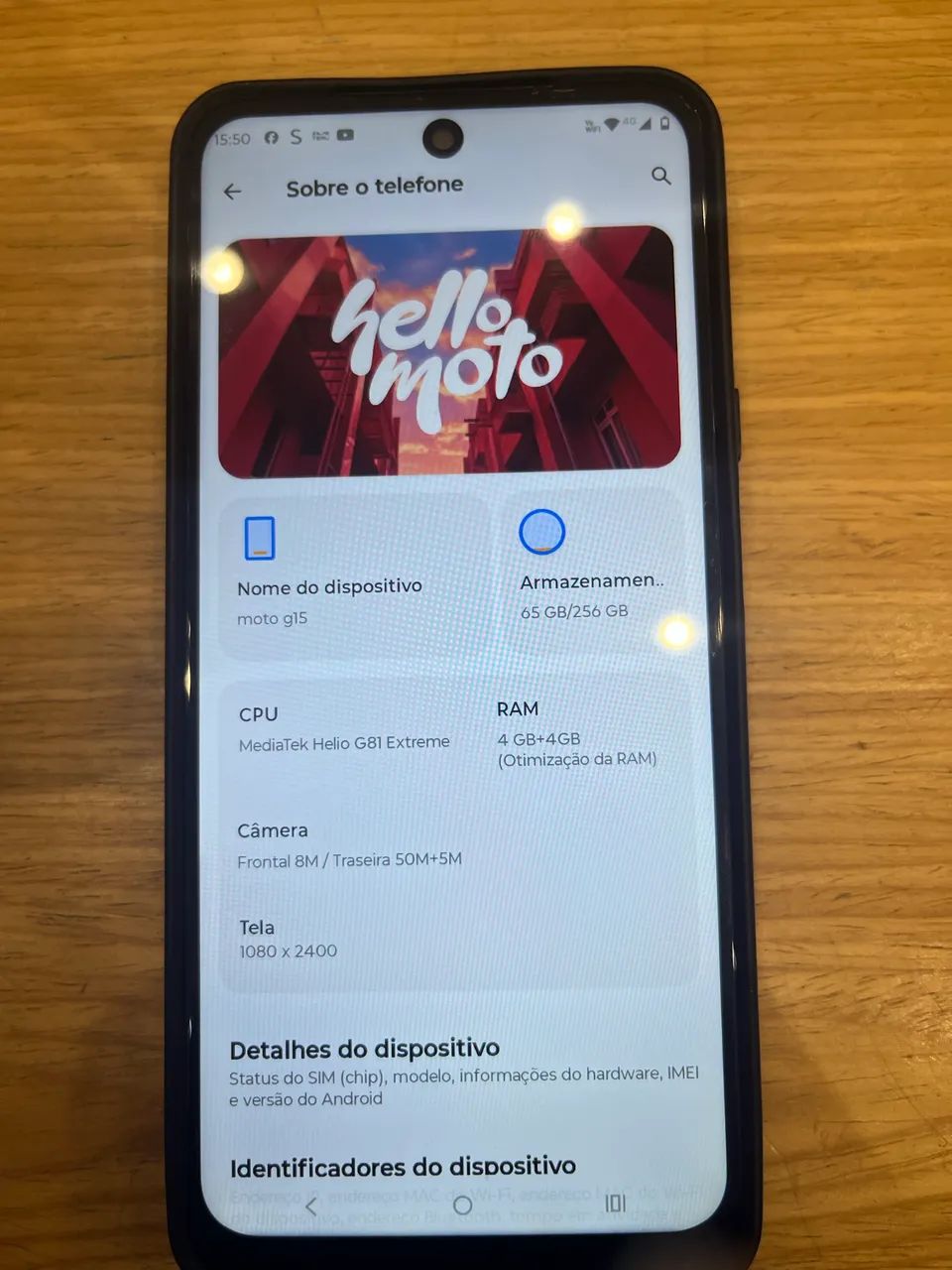 Celular Moto g15 - Foto 2