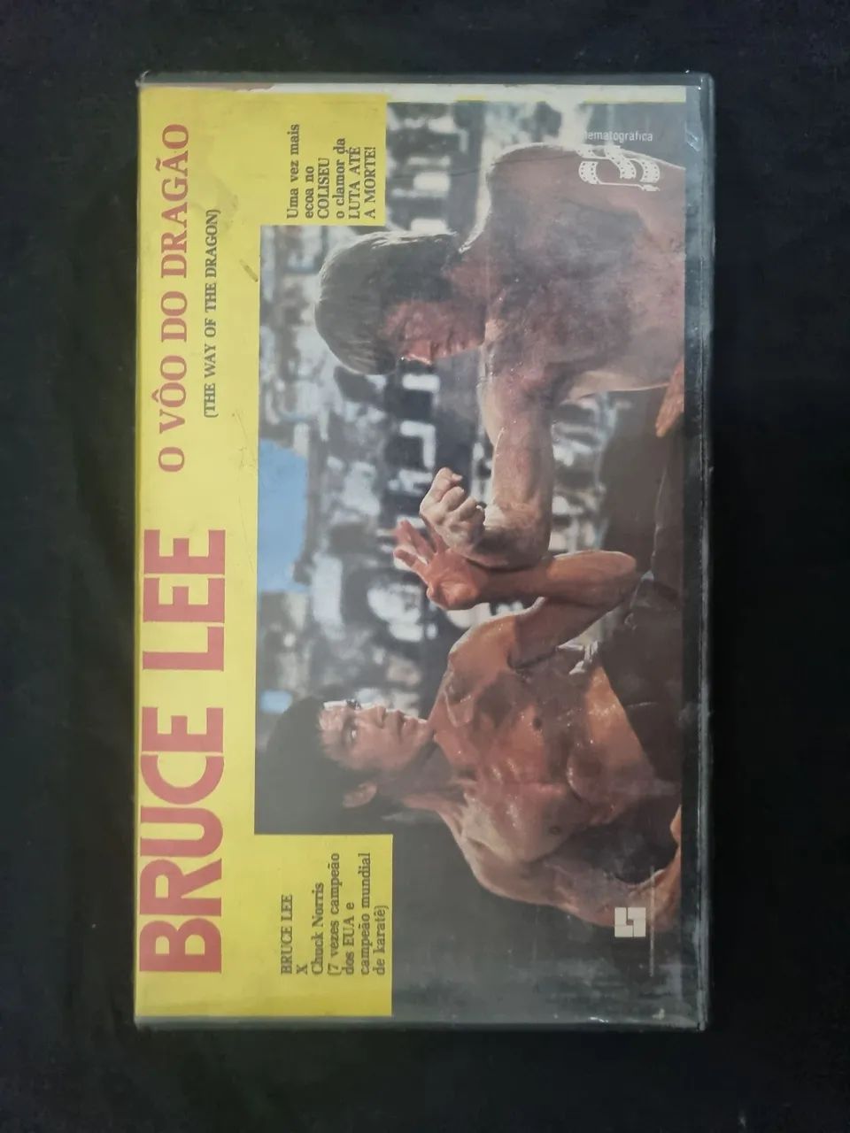VHS Raro - Bruce Lee - O voo do dragão
