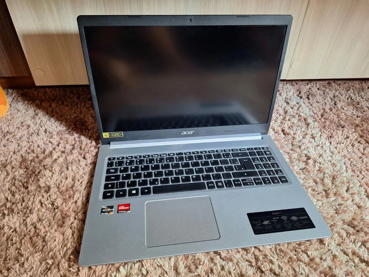 Notebook Acer Inspire 5 Ryzen 7 SSD - 256 GB/ 8GB RAM