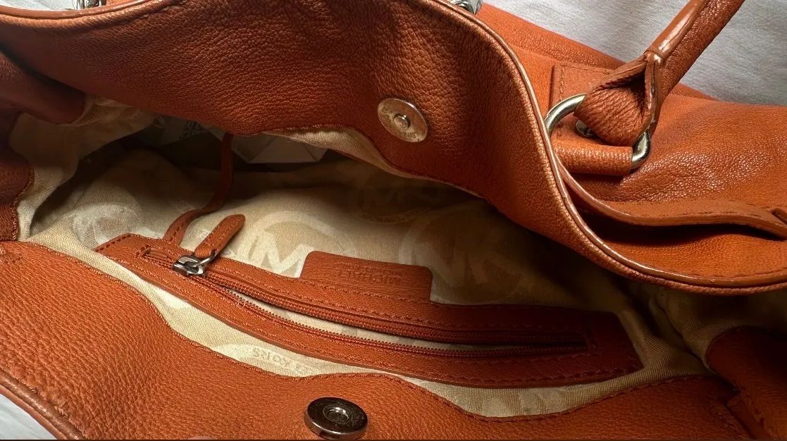 Bolsa Michael kors grande laranja  - Foto 5
