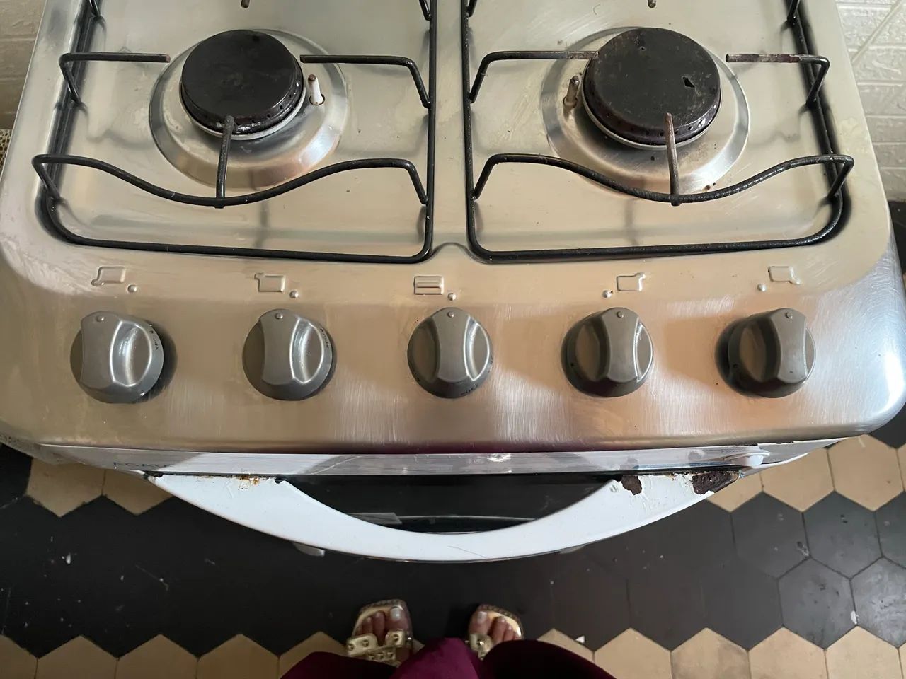 Fogão acendimento automático