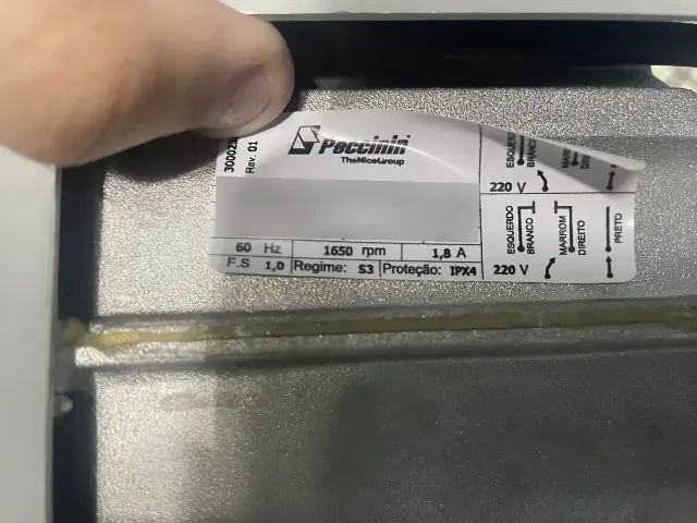 kit automatizador de portão basculante da marca Peccinin / Nice, 220V - Foto 2