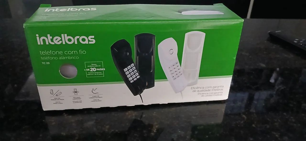 Interfone/telefone intelbras