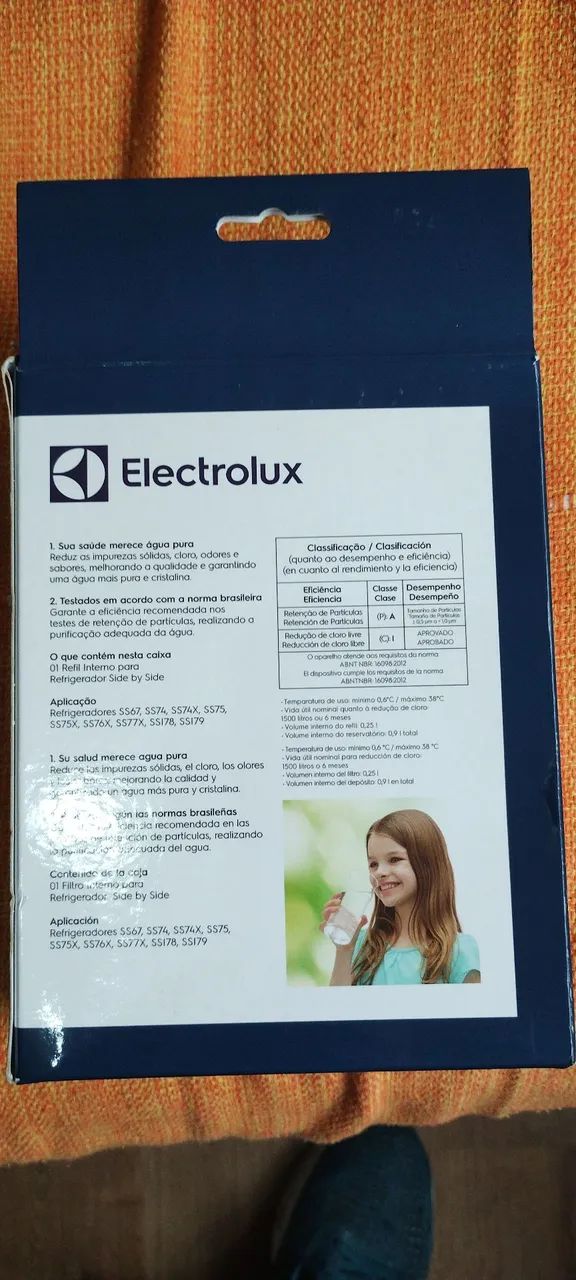 FILTRO ELETROLUX PARA REFRIGERADOR SIDE BY SIDE.  - Foto 3