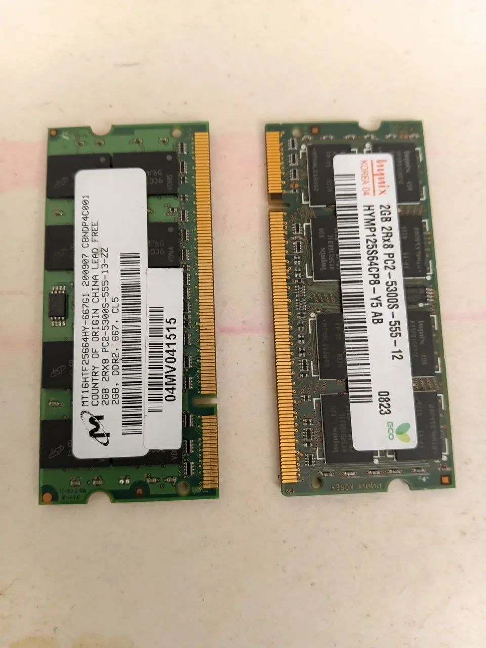 2  Memória  ddr 2gb