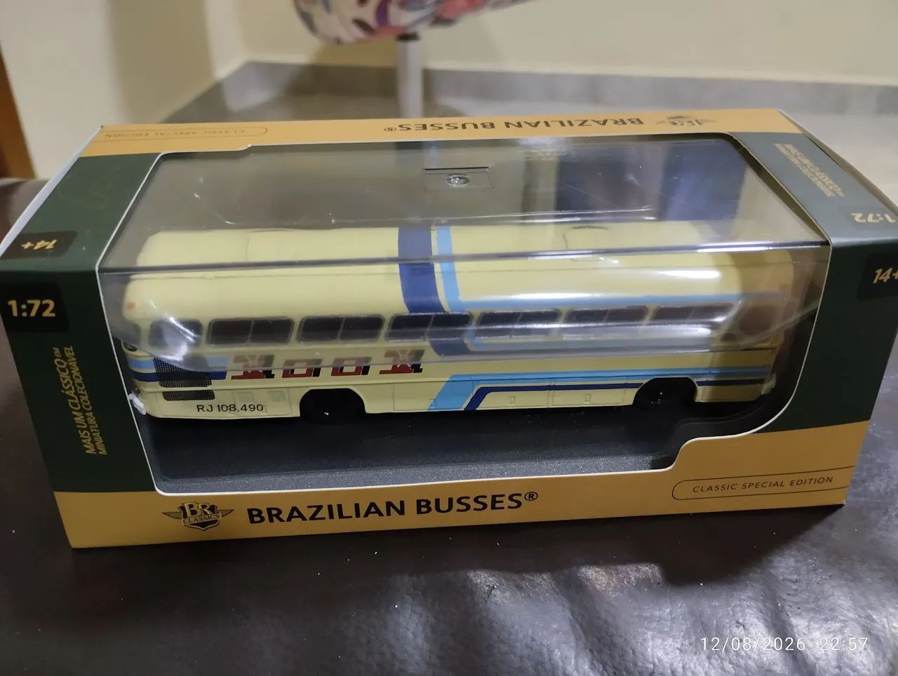 Miniatura de ônibus Brclassics 1001