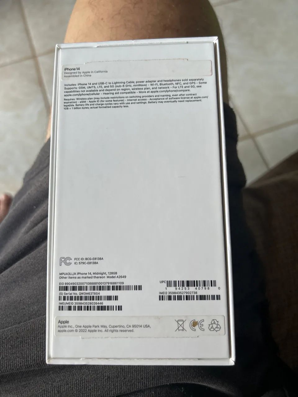 IPhone 14 128 giga saúdeda bateria 81 2200 valor - Celulares e