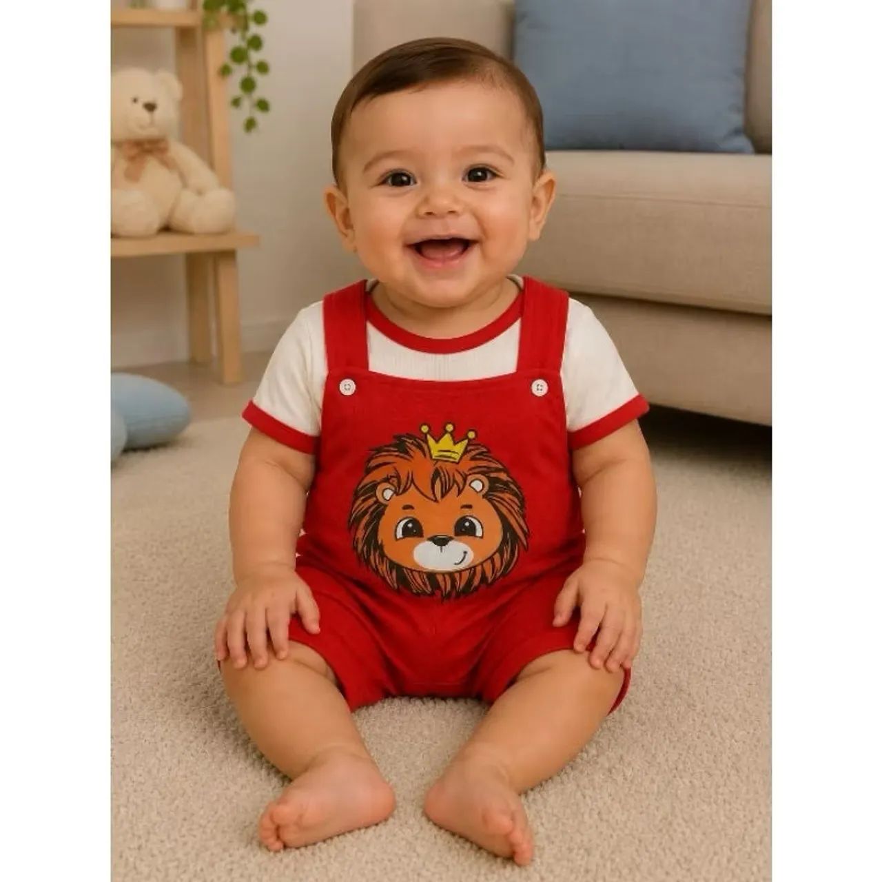 Conjunto macaquinho bebê - Foto 2