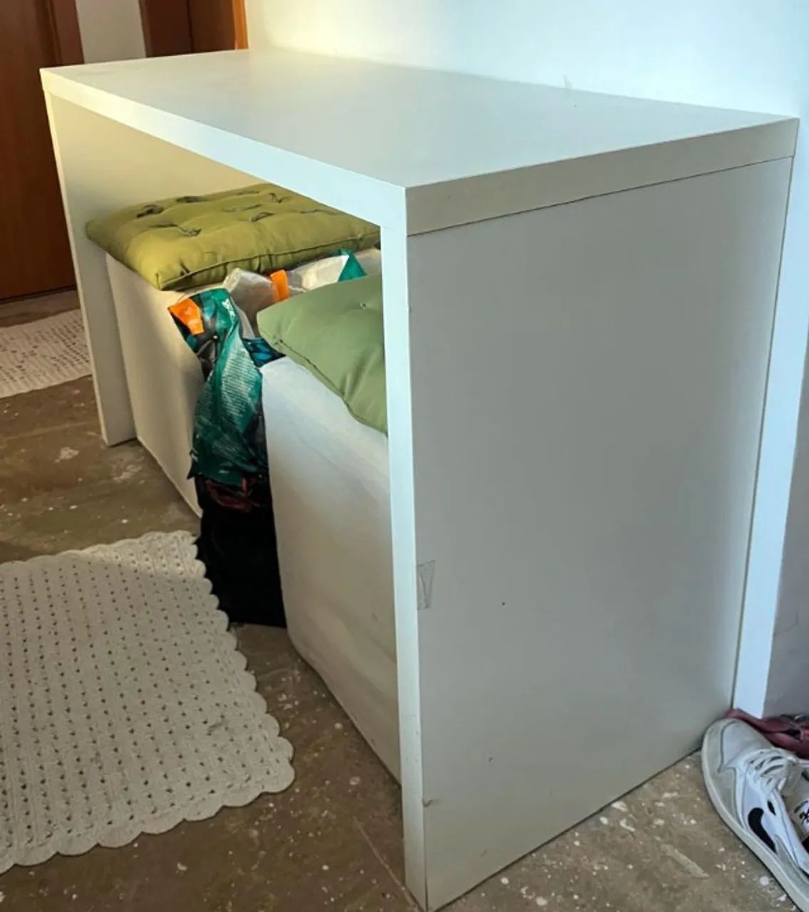 mesa bancada branca