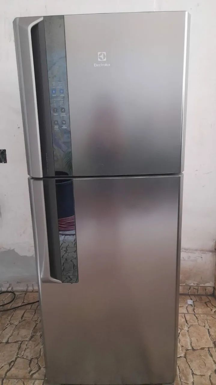 Geladeira inox