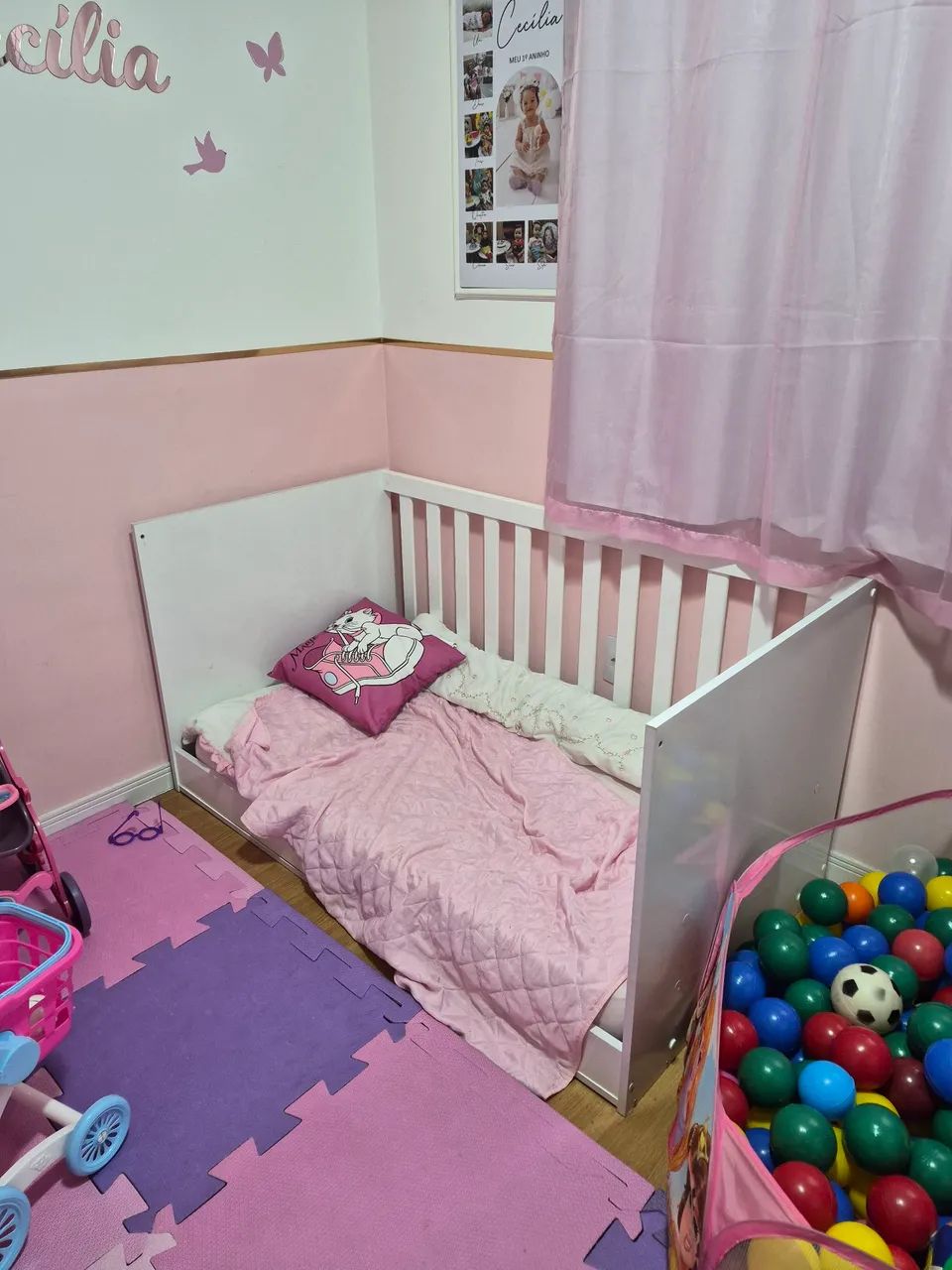 Berço que vira mini cama - Foto 3