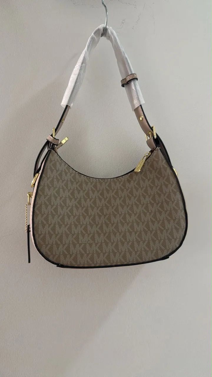 Michael Kors Jet Set Large Logo Hobo Shoulder Bag - Foto 2