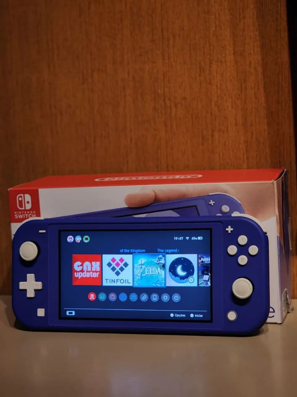 Nintendo Switch Lite Blue (Azul) - 128GB - Na Caixa + Desbloqueado