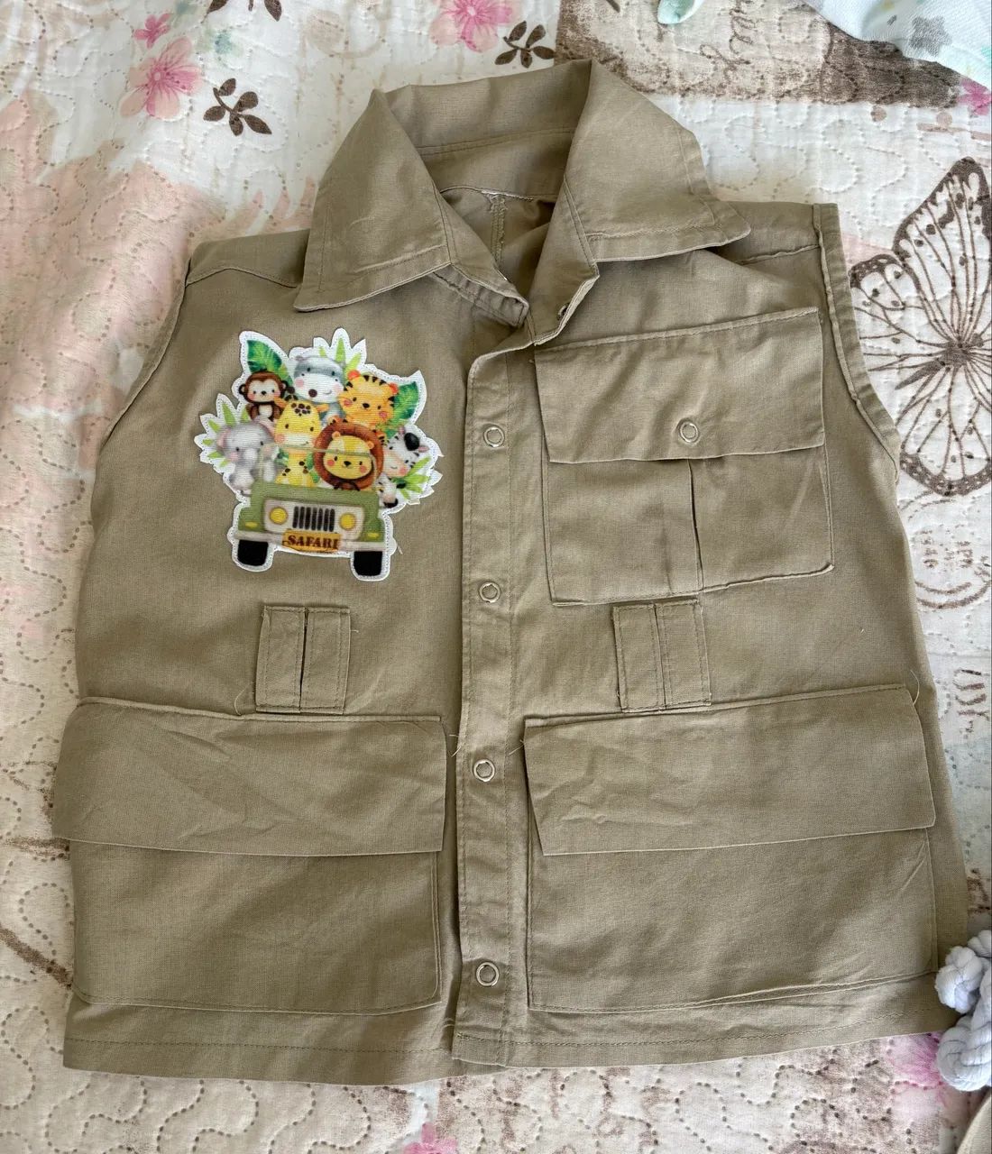 Roupa completa Safari infantil 
