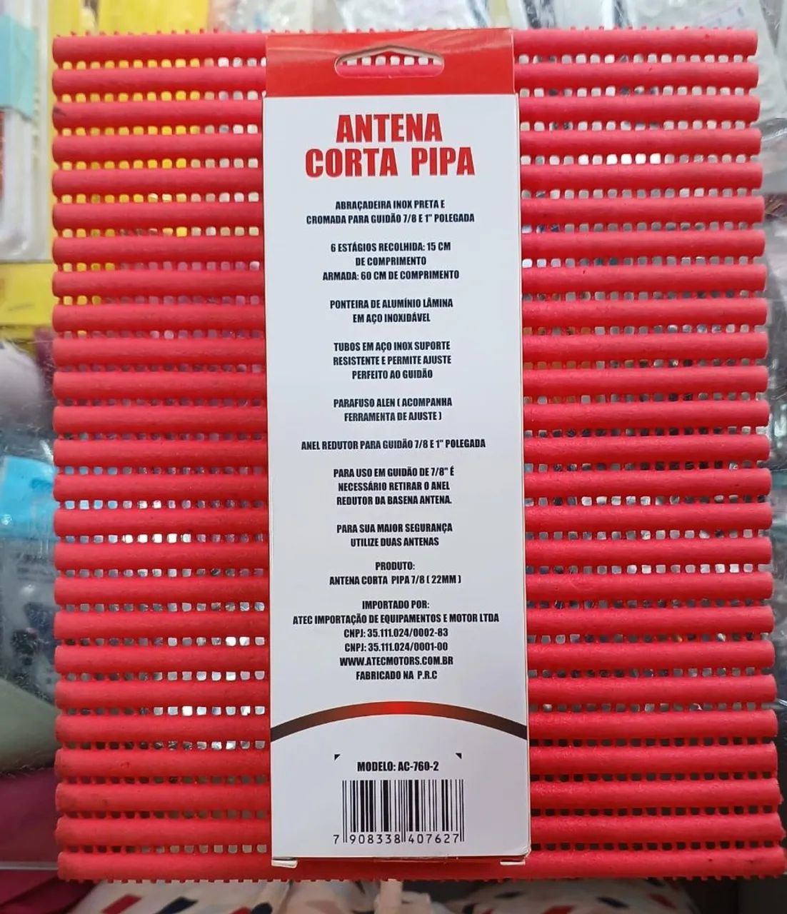 Antena corta pipa - Foto 2