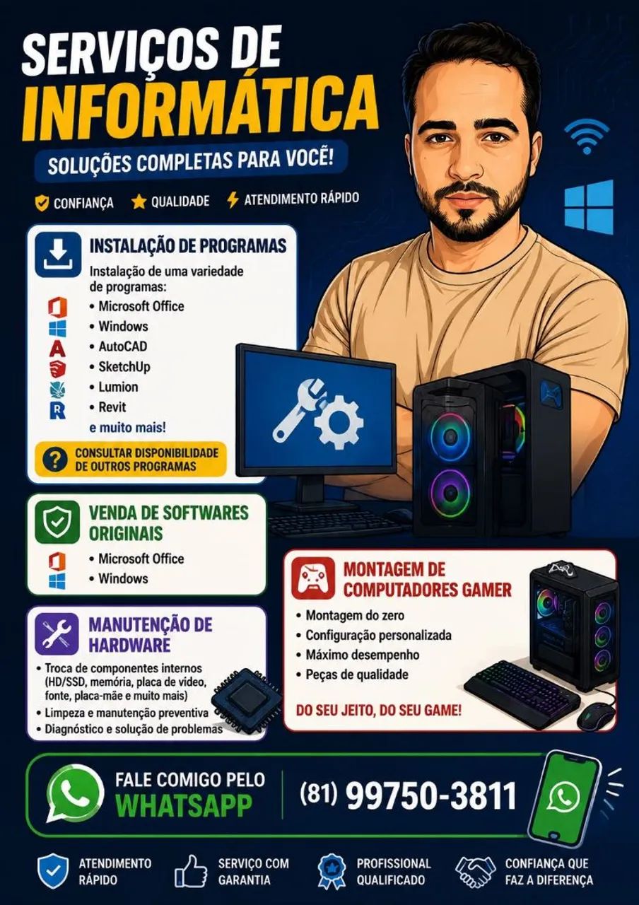 Técnico em Informática Serviços