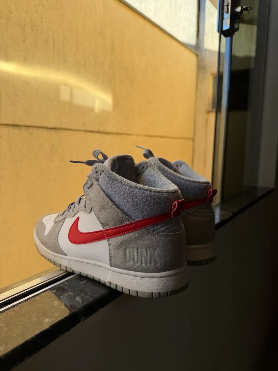 Nike Tênis Dunk High Retro SE | Cinza original - Foto 2