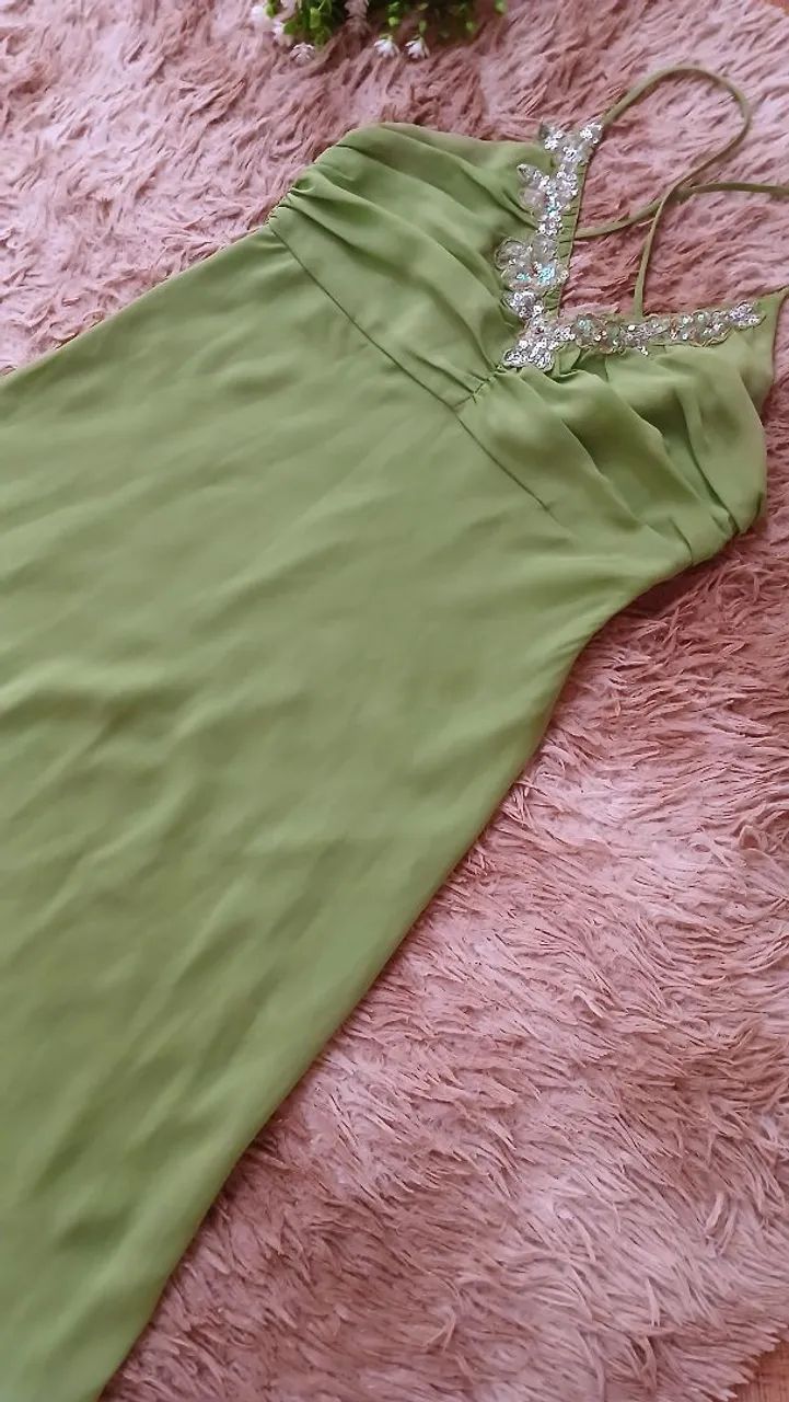 VESTIDO USADO 1 VEZ - Foto 3