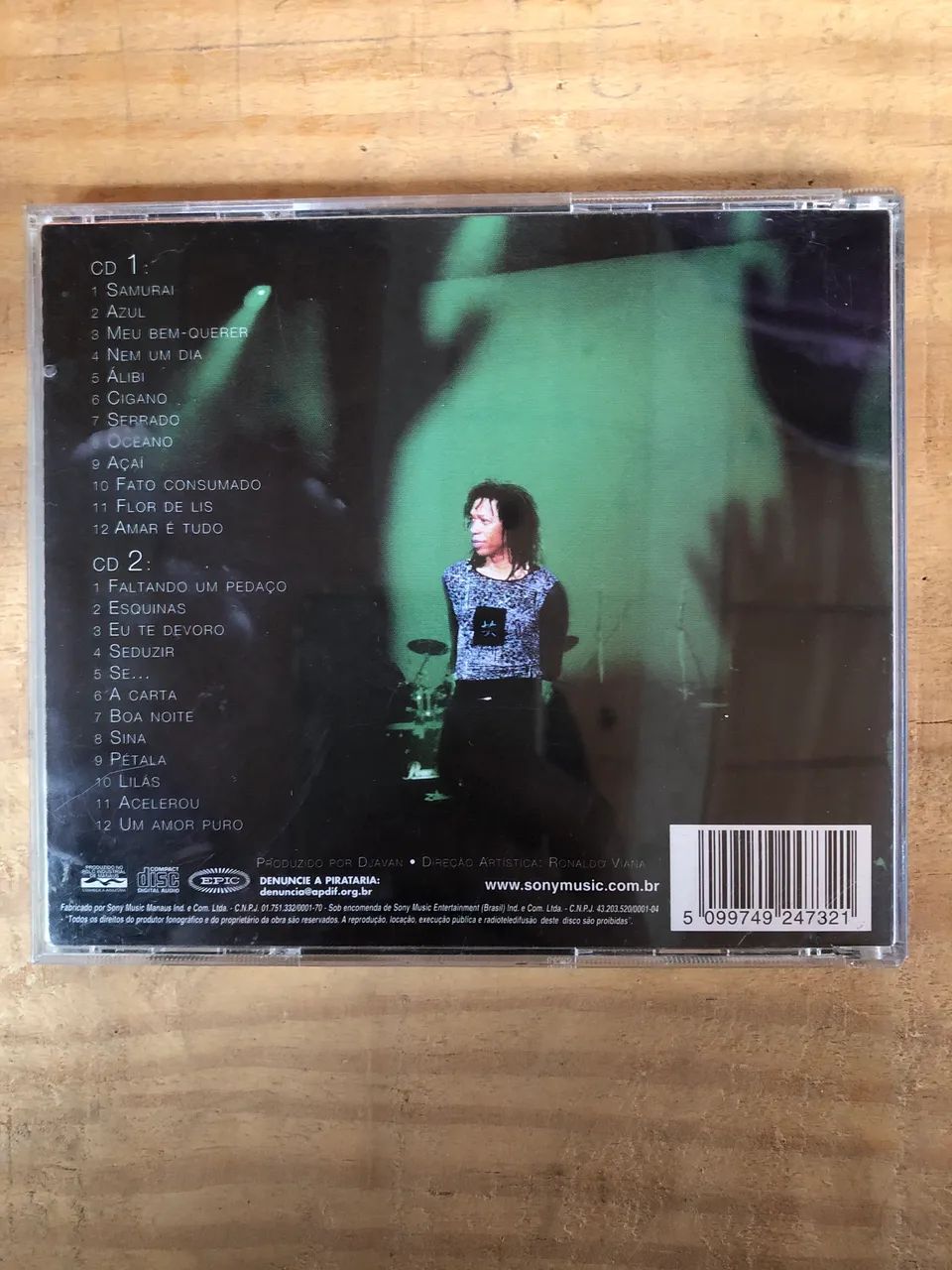 Cd original Djavan ao 1e2 - Foto 2
