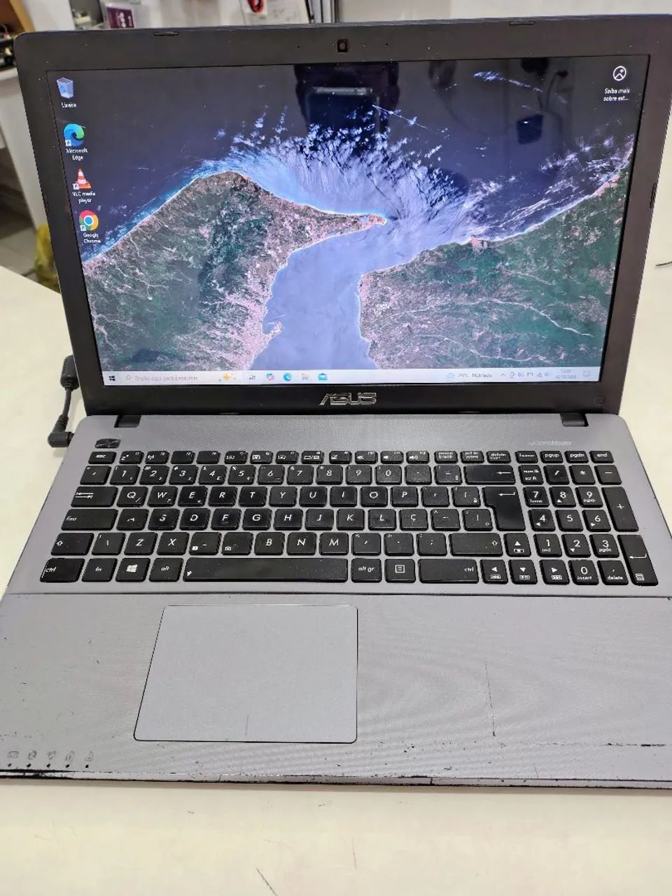 Notebook Asus Quad Core 6 GB RAM 120 GB SSD Tela 15.6 Polegadas 