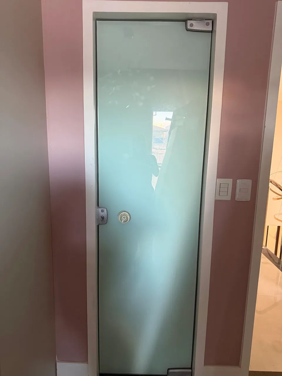 Porta em vidro