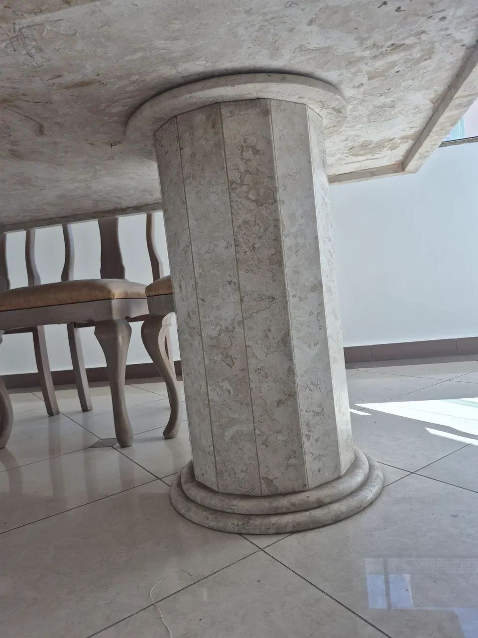 Mesa Granito Travertino - Foto 2