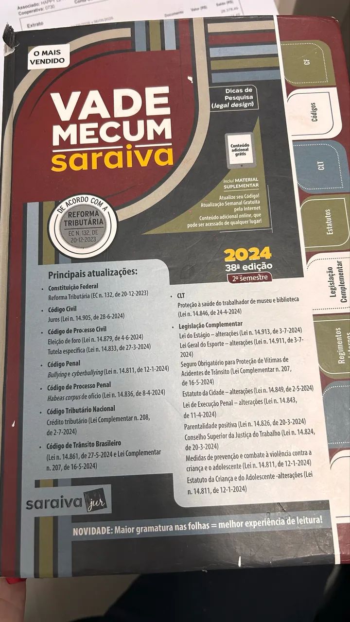 Vade Mecum Saraiva 2024