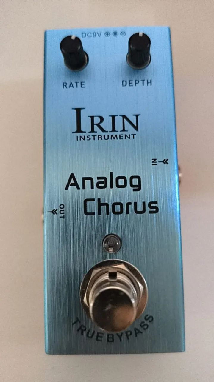 Pedal Chorus funcionando perfeitamente 