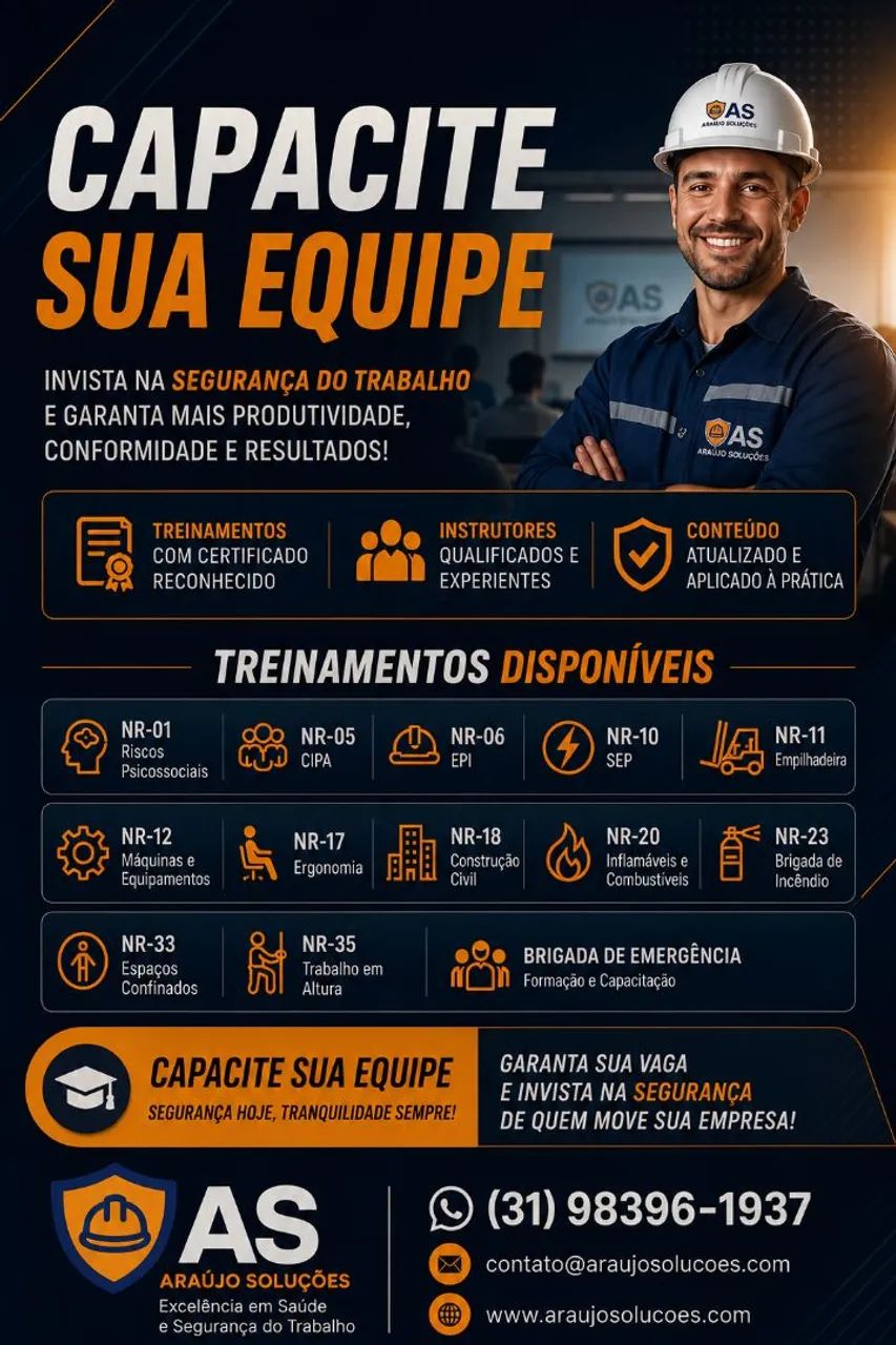 Treinamento de Segurança do Trabalho 