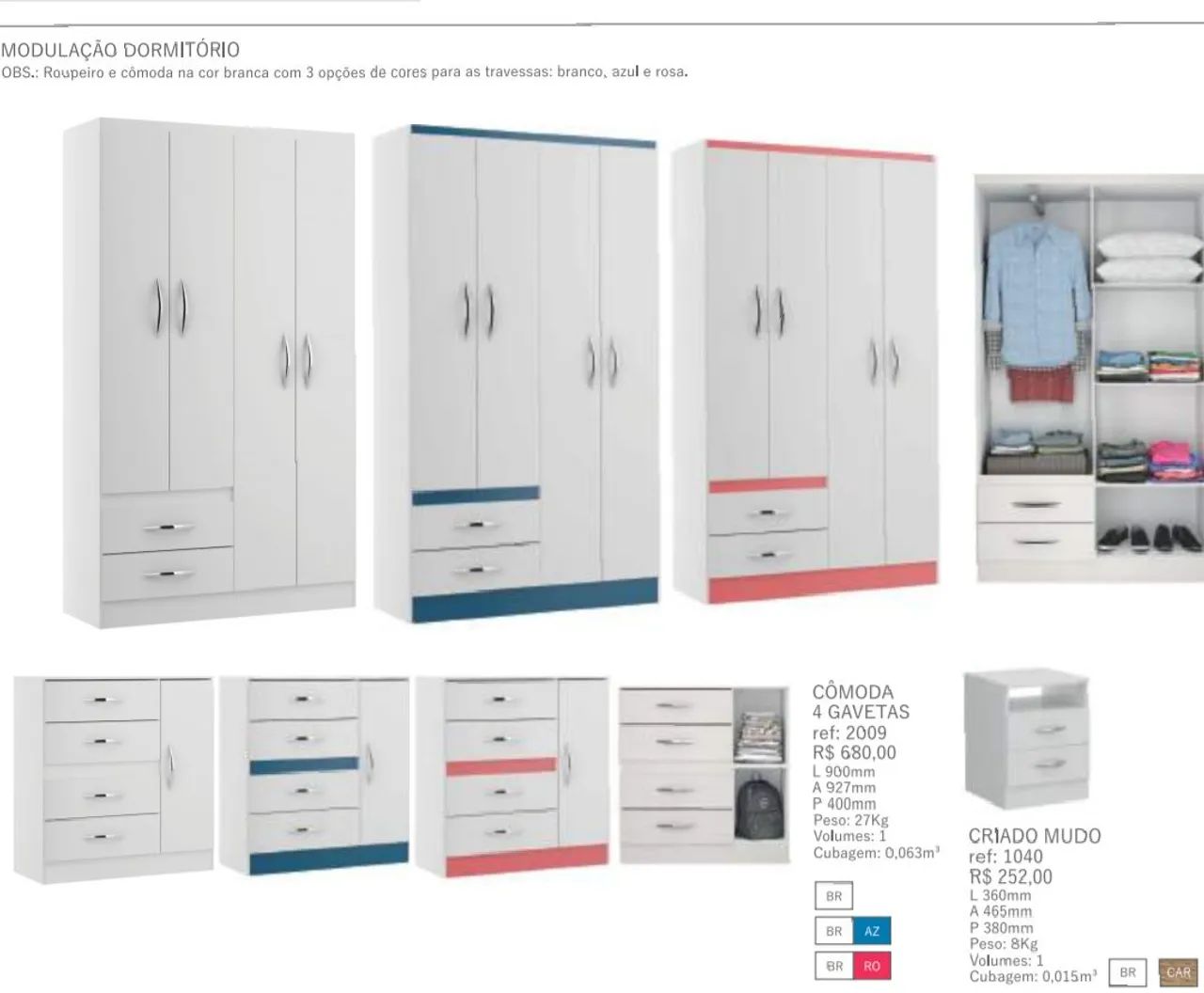Guarda Roupa 4 portas - Foto 3