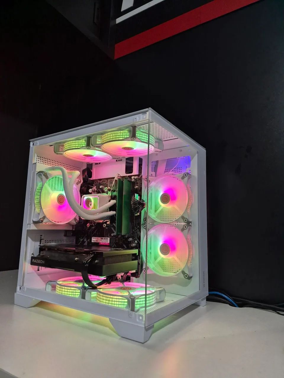 Cpu gamer ryzen 5 5600 RX 6600 com garantia
