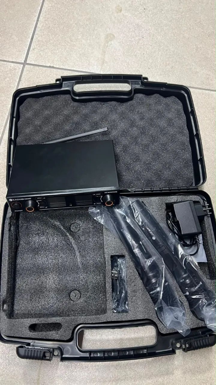 Microfone Kadosh sem fio K502