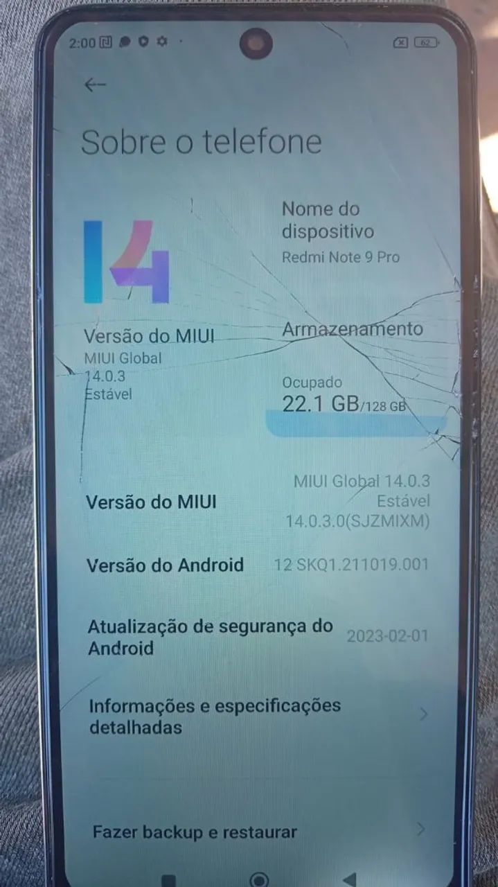 Celular Xiaomi Redmi Note 9 Pro 128gb - Foto 5