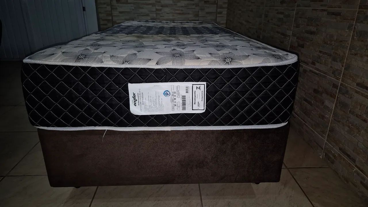 Cama Box de Solteiro com Colchão  - Foto 2