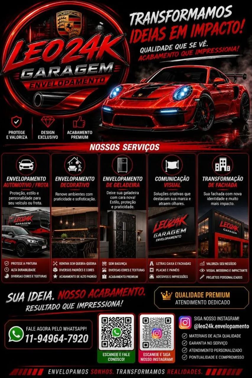  Envelopamento Automotivo e Decorativo