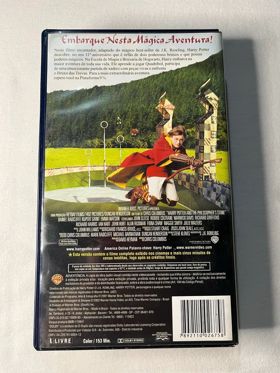 Vhs harry potter e a pedra filosofal  - Foto 4