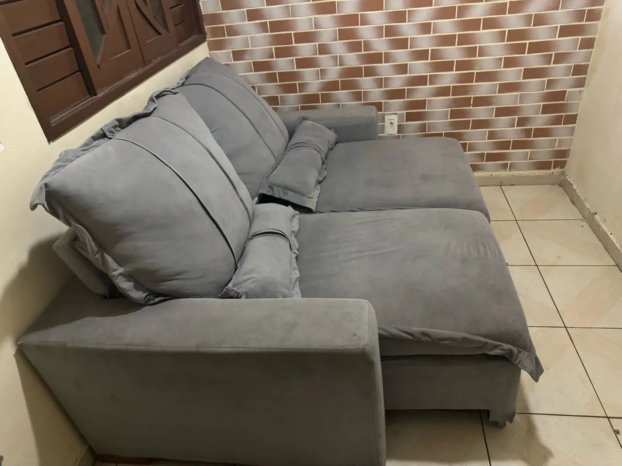 Sofá retrátil e reclinável  - Foto 4