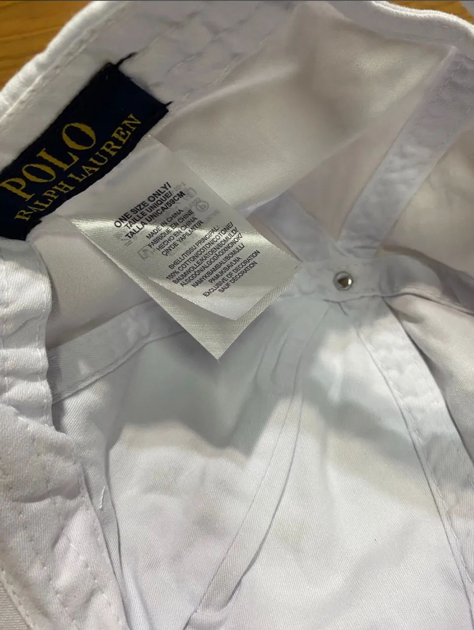 Boné Polo Ralph Lauren - Branco  - Foto 5