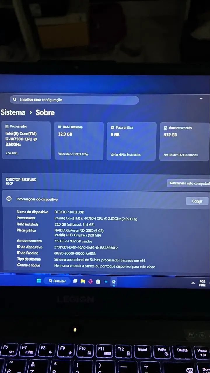 Lenovo legion 5i - Foto 2