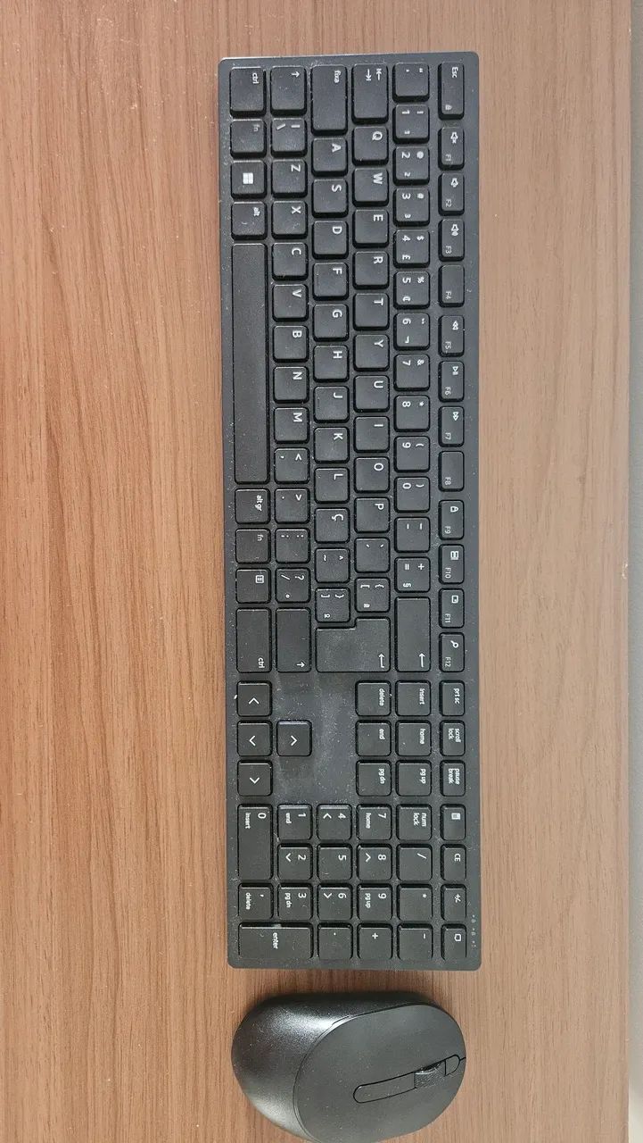 Monitor Dell 27" Full HD - Ajustável + teclado e mouse wireless (sem fio) - Foto 3