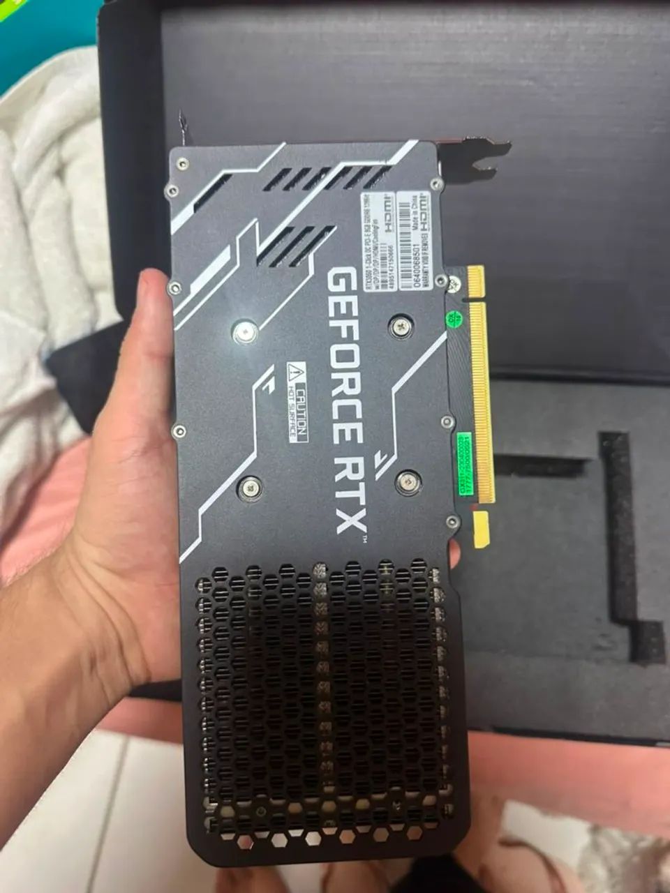 RTX 3060 8GB GALAX  Seminova com Caixa - Foto 3